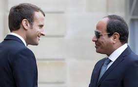 Macron Sisi